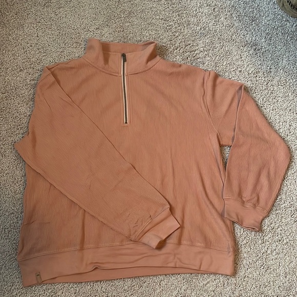 🤎Tentree Women’s L tree waffle half zip - Picture 2 of 10